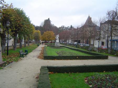 vue sur un parc a dreux