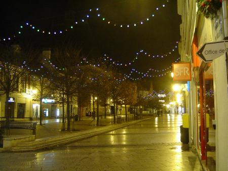centre ville la nuit